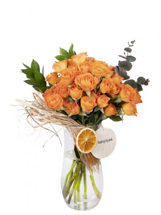 Orange Roses 