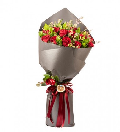 Kucak Dolusu Gül Buketi