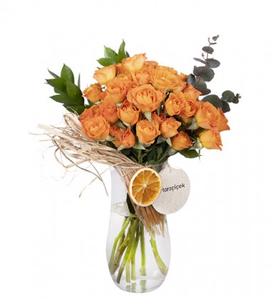 Orange Roses 