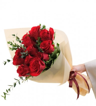 Lover 12 Gül Buketi